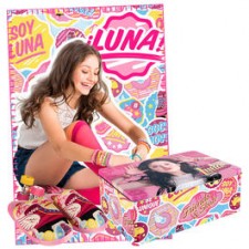 SET DE MANTA Y ZAPATILLAS DE CASA SOY LUNA 